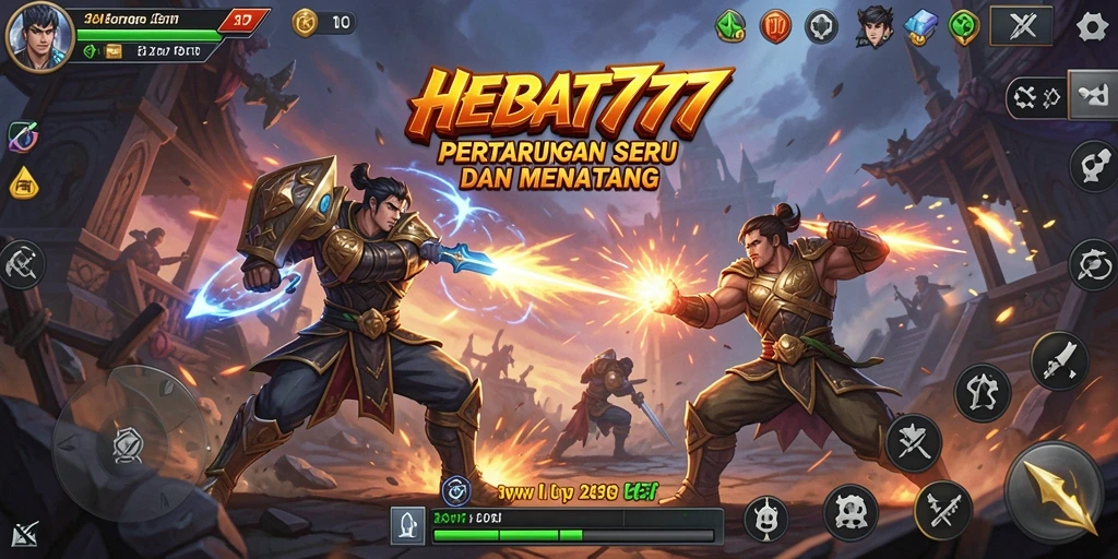 Tampilan gameplay HEBAT777 yang memukau dan penuh aksi.