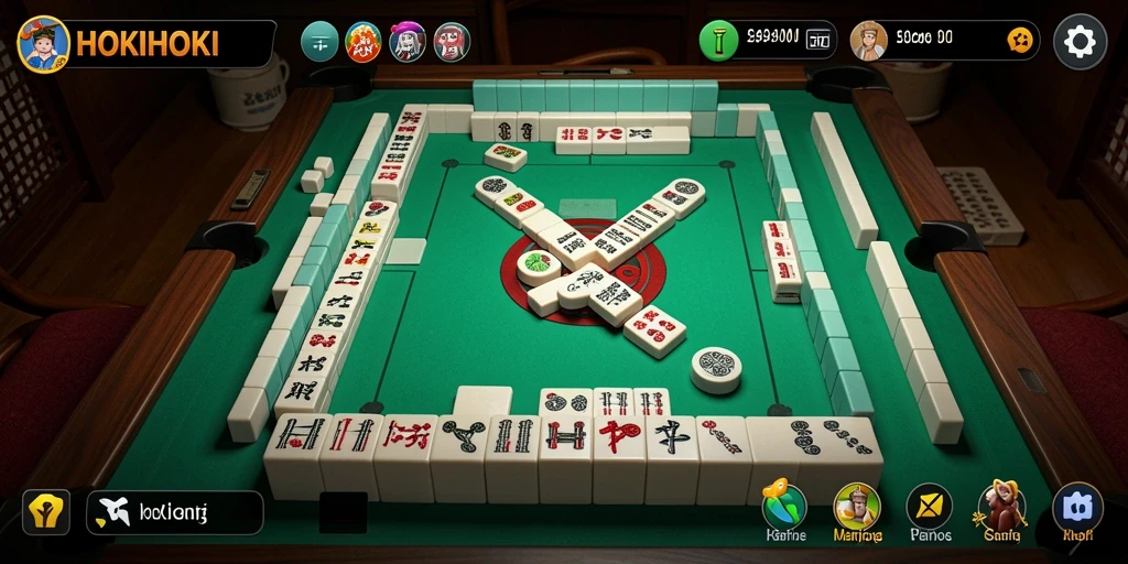 Tampilan gameplay HOKIHOKI yang mengesankan dan interaktif.