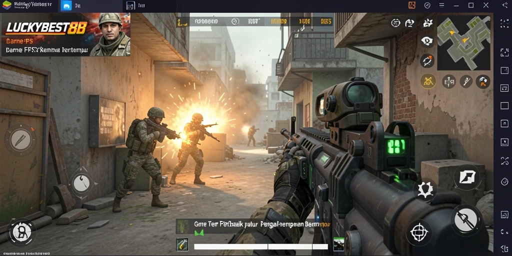 Gameplay mendebarkan di LUCKYBEST88 dengan aksi tembak-menembak yang menegangkan.