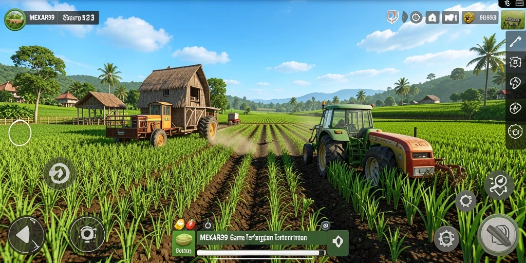 Tampilan gameplay MEKAR99 yang menarik dan memanjakan mata.