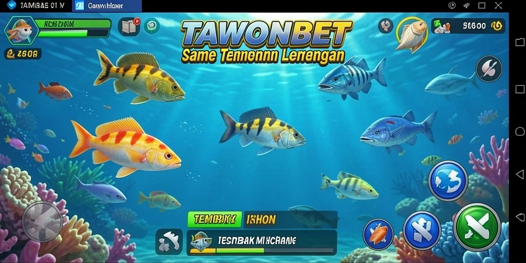 Tampilan gameplay seru TAWONBET yang memikat.
