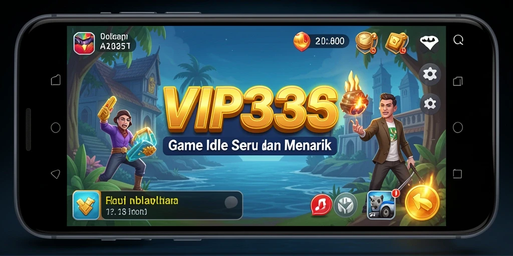 Screenshot VIP333 menampilkan karakter dalam aksi gameplay Idle yang menarik.