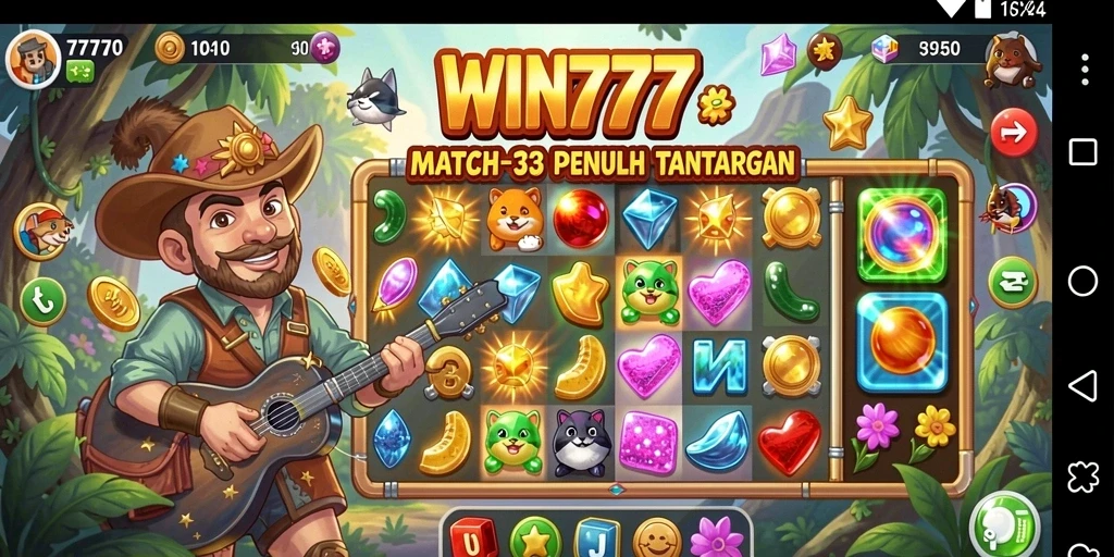 Tampilan gameplay penuh warna WIN777 yang seru.
